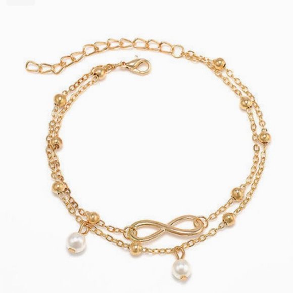 Leg Chain Forever Luck Jewelry pearl drop - Picture 5 of 5